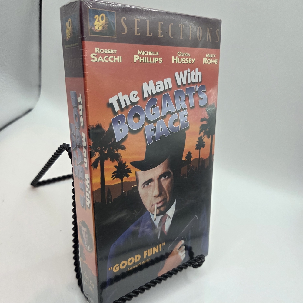 The Man With Bogart's Face VHS Sealed